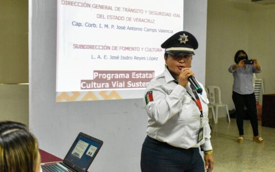 Promueven curso de educación vial “Yo me protejo y te protejo a ti”