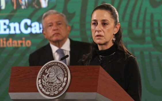 López Obrador defiende a Sheinbaum por la polémica del informe de la línea 12: “Está expuesta a muchas presiones”