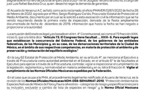 Gobierno de Veracruz actúa de forma legal en caso del Acuario de Veracruz