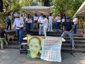 Protestan investigadores del CIESAS-GOLFO para  exigir la búsqueda de Griselda Mayela Álvarez