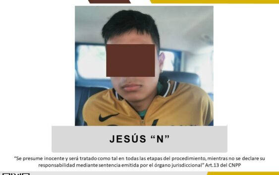 Detiene la Fiscalía al presunto asesino de las periodistas Yessenia Mollinedo y Sheila Johana ocurrido en Cosoleacaque, Veracruz.