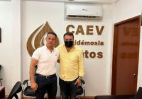 Se reúne Ponciano Vázquez con director general de CAEV