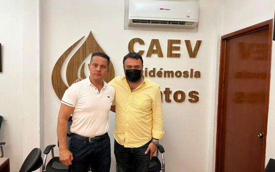 Se reúne Ponciano Vázquez con director general de CAEV