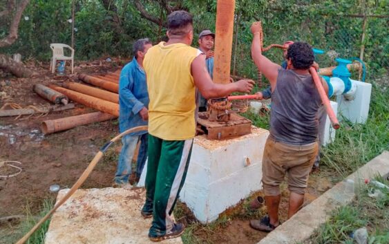 CMAS sustituye equipo de bombeo en Cosoleacaque