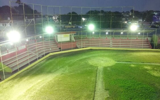 Campo “Francisco R. Gómez”, emblemático espacio deportivo de Nanchital