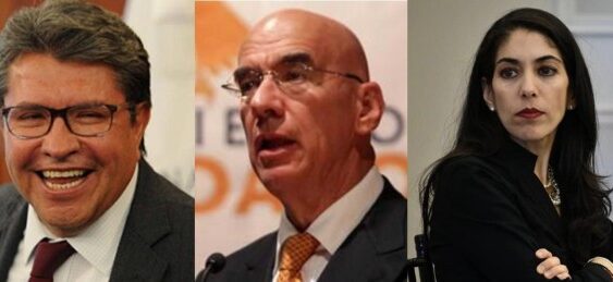 Monreal señaló de barbárica consigna de Hernández Giadáns; Dante Delgado, agazapado, cachó beneficios