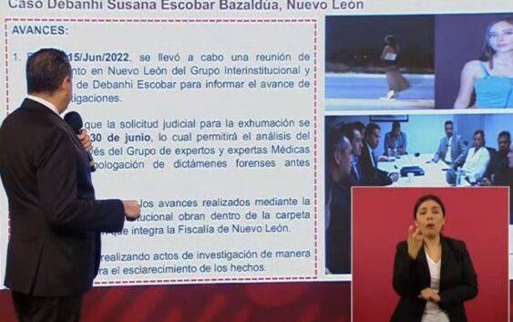 El cuerpo de Debanhi Escobar será exhumado el 30 de junio: SSPC