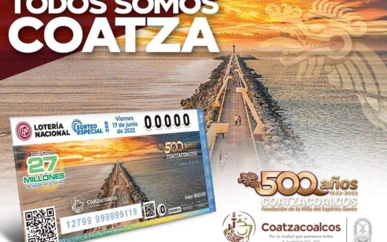 Emiten billete conmemorativo de los “500 Años Coatzacoalcos”