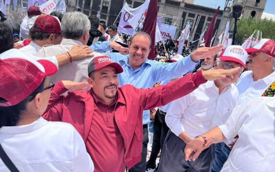 Morena, de la mano del pueblo, seguirá transformando a México: Gómez Cazarín