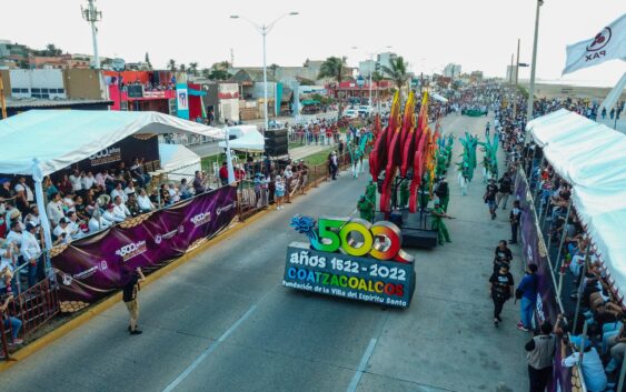 500 años, histórico festejo de talla internacional
