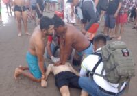 Se ahoga otro turista en playas de Tecolutla Se ahoga otro turista en playas de Tecolutla