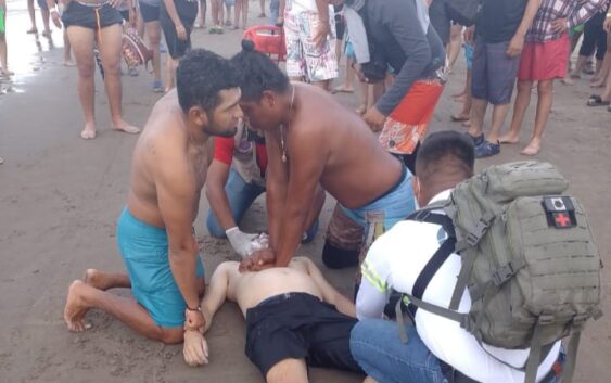 Se ahoga otro turista en playas de Tecolutla