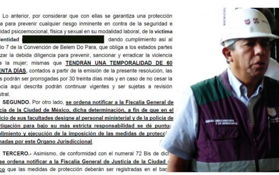 “Te imaginas todo lo que te haría; tendrías sexo como nunca lo has tenido”, titular de Seduvi a otra de sus subordinadas