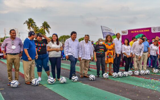 Arranca “Copa de Futbol 500 años de la Villa del Espíritu Santo”