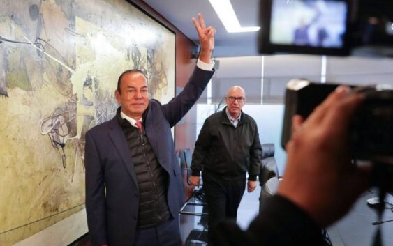 José Manuel del Río Virgen vuelve al Senado tras su liberación
