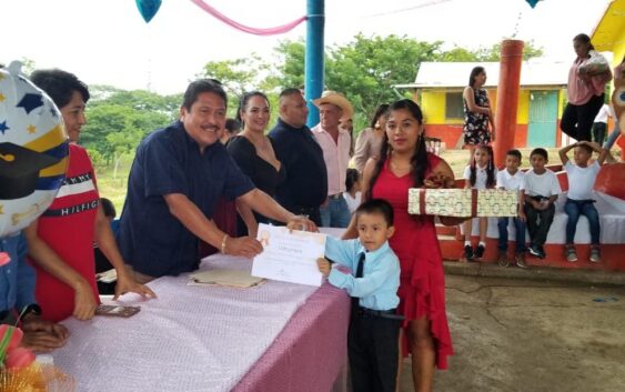 Clausura ciclo escolar 2021-2022 de la escuela primaria Agustín de Iturbide en Jesús Carranza