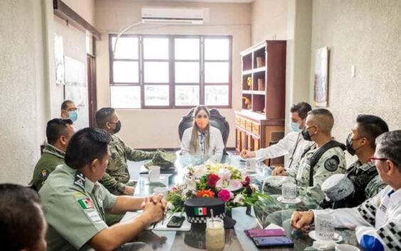 Primera reunión de Coordinación por la seguridad de Acayucan.