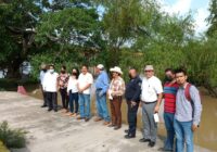 Recorre el Alcalde Cruz Canseco afectaciones del Río Jaltepec