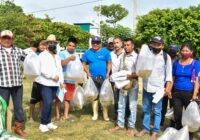 Entrega el Ayuntamiento de Cosoleacaque 54 mil 200 alevines.