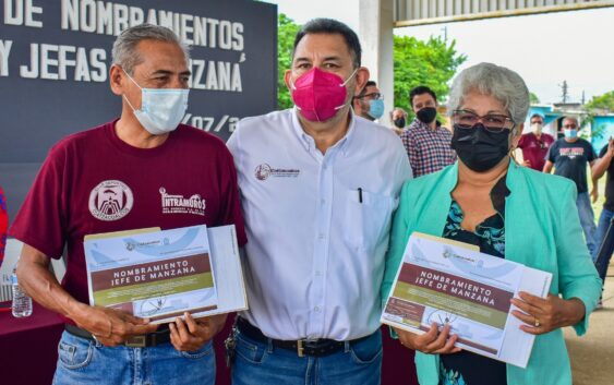 Trabajará gobierno de Amado Cruz de la mano con Jefes de Manzana