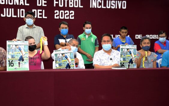 Promueven 1er Torneo Regional de Futbol Inclusivo