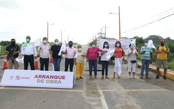 Arranca rehabilitación de la carretera Cuatro Carriles