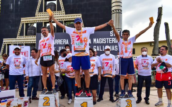 Un éxito la 7a. Gran Carrera Atlética Magisterial 2022