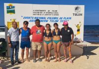 Obtiene representativo de Cosoleacaque Primer Lugar en Campeonato Nacional de Voleibol de Playa en Tulum, Quintana Roo.