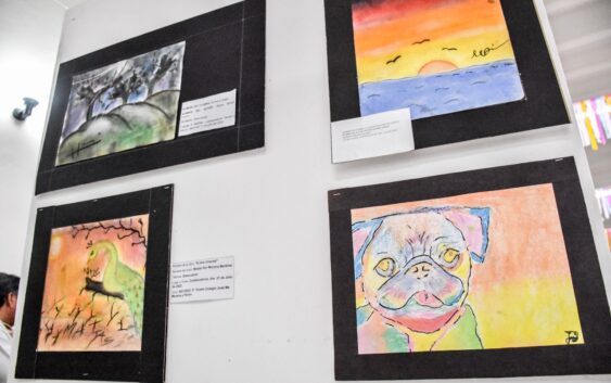 Niños demuestran su talento en “Pintalia Internacional, por el placer de pintar”