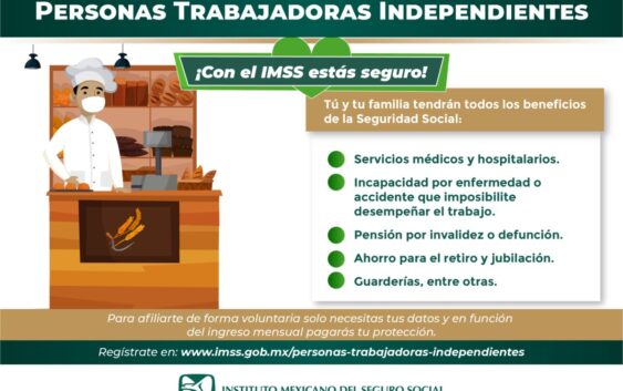 Invita IMSS Veracruz Sur a trabajadores independientes a afiliarse