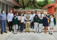 Zenyazen entrega escuela en Ixtaczoquitlán tras 15 años sin instalaciones