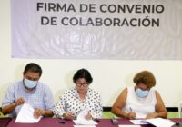 Firma Ayuntamiento de Nanchital convenio de colaboración con INSUS