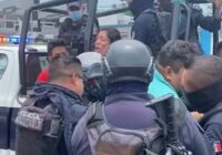 Policías minatitlecos agreden a Diputada Jessica Ramírez en jornada electoral de MORENA