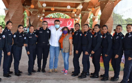 Jornada Regional de prevención del delito contra la mujer, en Cosoleacaque