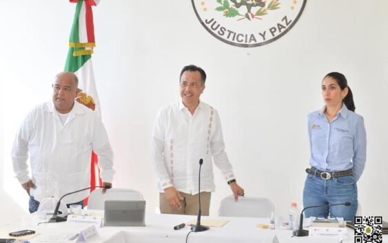 Mesa de Coordinación para la Construcción de la Paz, en Sayula de Alemán, Veracruz