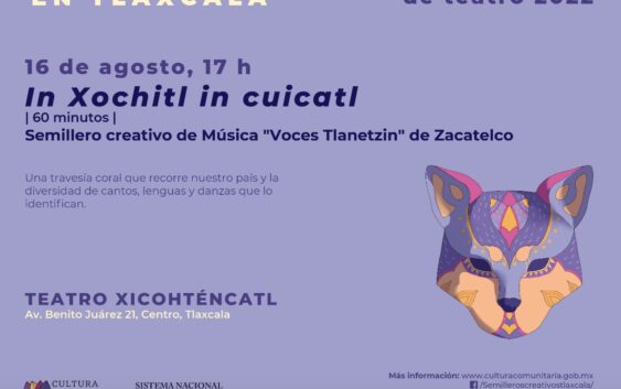 Semilleros creativos de Tlaxcala muestran sus conocimientos escénicos en el Teatro Xicohténcatl