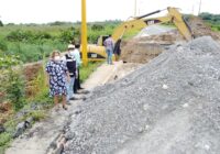 Supervisa Alcaldesa trabajos en la Cuatro Carriles