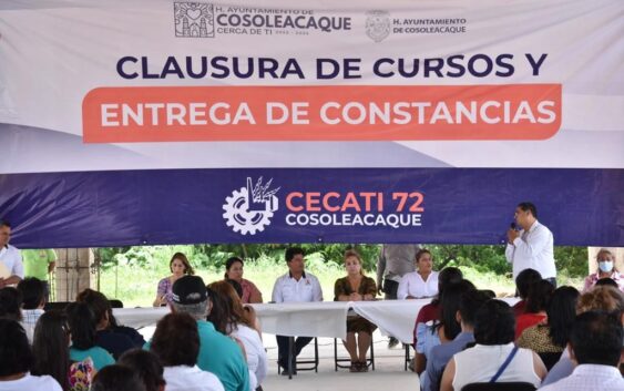 Imparten cursos al personal del Ayuntamiento de Cosoleacaque