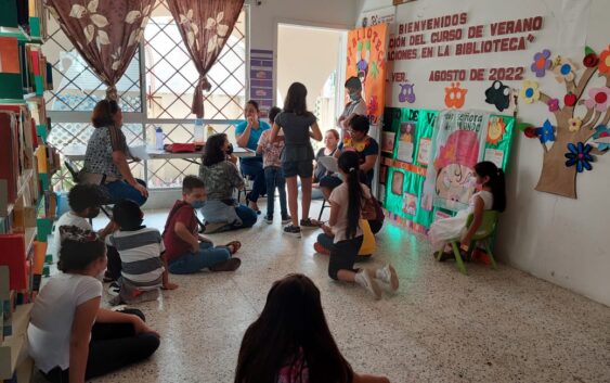 Preparan clausura del curso “Mis Vacaciones en la Biblioteca”