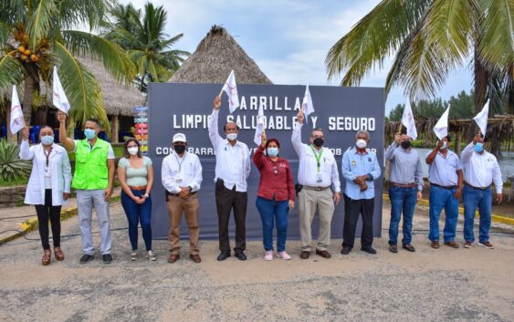 Presidente Amado Cruz impulsa “Barrillas Limpio, Saludable y Seguro”