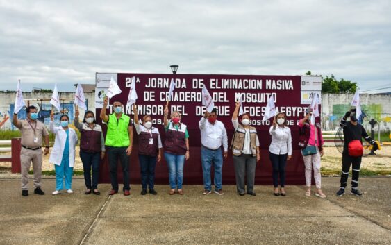 Arranca “Segunda jornada de eliminación masiva de criaderos del mosquito transmisor del dengue”