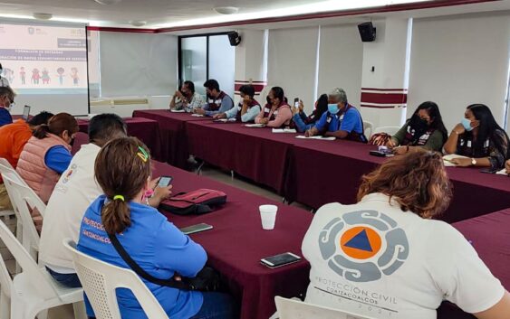 Conforman Brigadas Comunitarias de Protección Civil en Coatzacoalcos