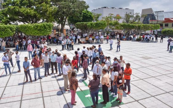 Participa Coatzacoalcos en Simulacro Nacional 2022