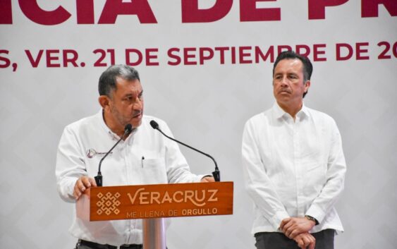 Celebra Amado Cruz anuncios del Gobernador Cuitláhuac para Coatzacoalcos