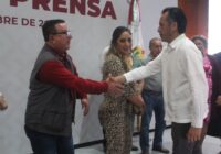 Extiende el alcalde Noé Castillo Olvera, reconocimiento a Cuitláhuac García Jiménez por obras millonarias