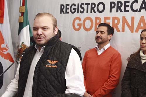 Sergio Gil Rullán dirigente estatal de MC estalla por recorte del 50% a prerrogativas.