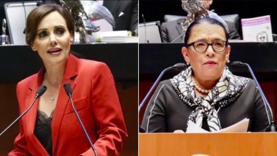 ¡AGARRÓN CALLEJERO EN EL SENADO! ROSA ICELA LOS PARA EN SECO