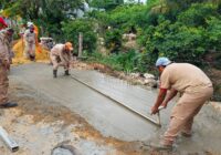 Repara Ayuntamiento socavón en el boulevard Santa Elena