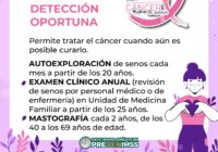 Orienta IMSS Veracruz Sur sobre detecciónoportuna de Cáncer de Mama