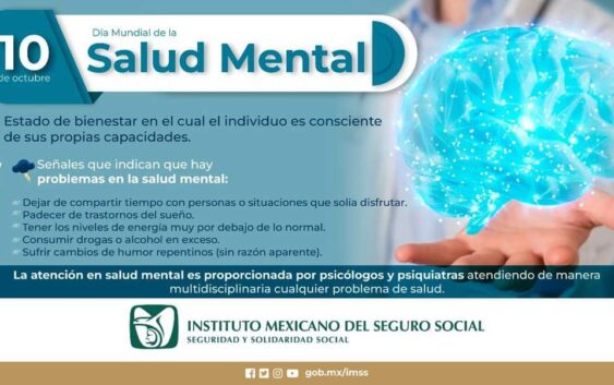 Resalta IMSS Veracruz Sur importancia de salud mental
